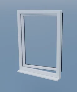 uPVC Tilt and Turn Window - Left Open