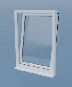 uPVC Tilt and Turn Window - Left Open - Tilt