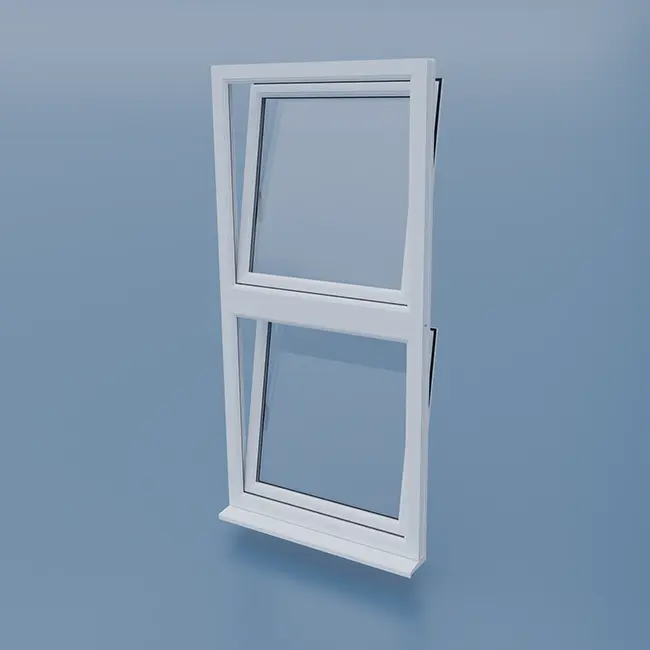 uPVC Tilt and Turn Window - Right Open Over Right Open - Tilt - Double Glazing